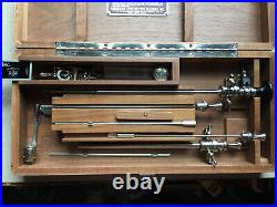 Vintage Medical Surgical Brown-Buerger Cystoscope, Nice Wood Case, Set Oddities