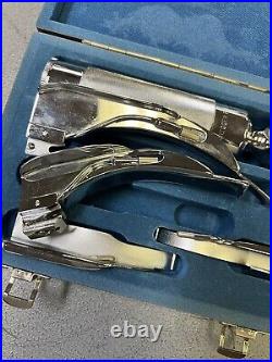 Vintage Medical Tool Foregger Laryngoscope in Case