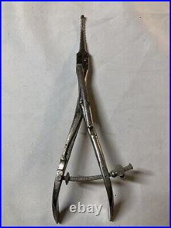 Vintage Medical Uterine Dilator Surgical Large Instrument Tool Oddities Antique