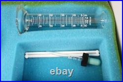 Vintage NOS Nalco P0240 P0412 Glass Medical Lab Equipment Pyrex 3025 Beaker