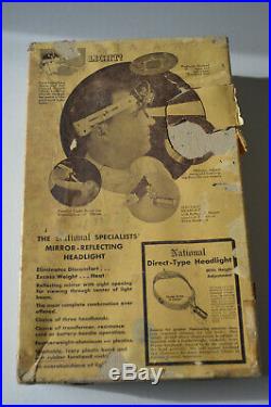 Vintage National Electric Doctors Headlamp Medical Equipment