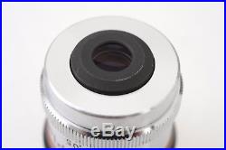 Vintage Nikon 2 PLAN 2x 0.05 Variable Aperture Microscope Objective Lens w Case