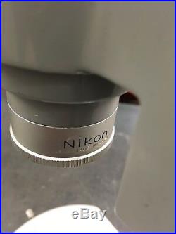 Vintage Nikon Microscope Made in Japan & Stand 10x Magnifier