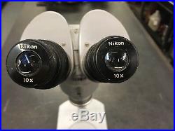 Vintage Nikon Microscope Made in Japan & Stand 10x Magnifier