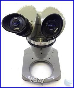 Vintage Nikon SMZ Zoom Stereo Microscope Tested & Working