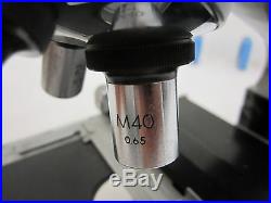 Vintage Olympus KHC Binocular Microscope, M10, M20, M40