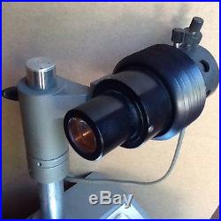 Vintage Olympus PME Metallography Microscope 5 Objectives Very Good