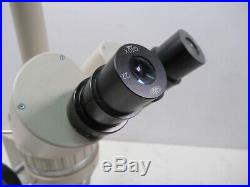 Vintage Olympus SZ Series Stereo Microscope Stereozoom with Base Stand Binocular