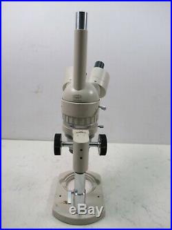 Vintage Olympus SZ Series Stereo Microscope Stereozoom with Base Stand Binocular