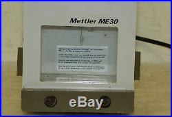 Vintage Original Mettler Toledo Microbalance Mettler ME30 CLASSIC