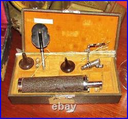 Vintage Otoscope & Opthalmoscope Medical Doctor Ophthalmologist Physician Equip