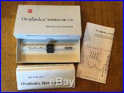 Vintage Ovulindex Thermometer Linacre Laboratories NY Medical Equipment Basal