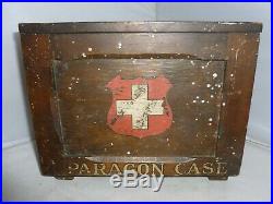 Vintage Paragon Wooden Medical Case
