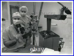 Vintage Photos 1983 Dr. Loyce Harrison Medical Center Equipment 9 X 7 Inches