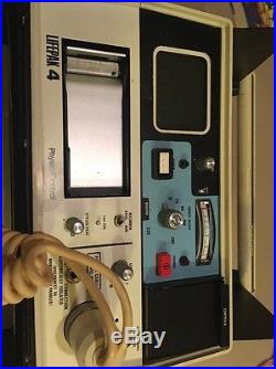 Vintage Physio Control LifePak 4 with Paddles Portable Defib \ ECG Recorder