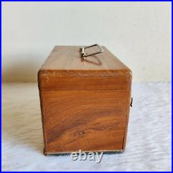 Vintage Pre War Handcrafted Wooden American Electro-Medical Machine Box TL80