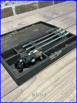 Vintage Proctology Medical Instruments Proctoscope Rectal Examination Kit