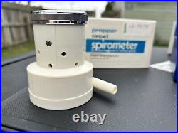 Vintage Propper Compact Spirometer 0-7 Liters Made In Germany