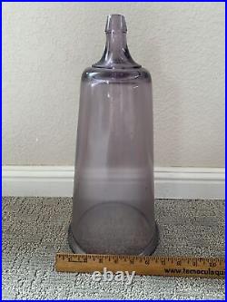 Vintage Purple Glass enema medical device