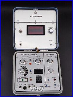 Vintage Quackery Medical Machine HMR Systems ACKU Meter Electrical Pulse UNTEST