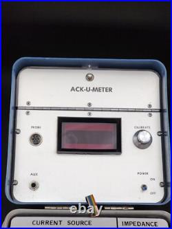 Vintage Quackery Medical Machine HMR Systems ACKU Meter Electrical Pulse UNTEST