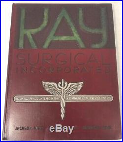 Vintage RARE Kay Surgical 1954 Medical Physician Supplies Equipment HB Catalog