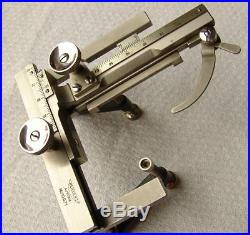 Vintage REICHERT Micrometer Microscope Mechanical Stage, KREUZTISCH