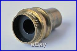 Vintage R & J. BECK Microscope Objective Lens 1/4 Rare