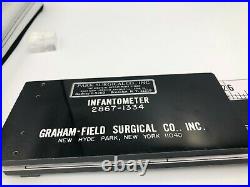 Vintage Rare Infantometer Infant meter Graham-Field 2867-1334 Medical Equipment