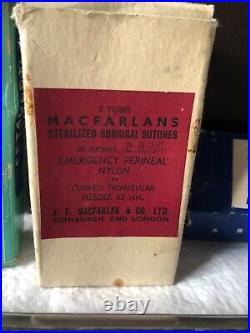 Vintage Reynolds + Branson Doctor Midwifery Medical Box Equipment Film Prop