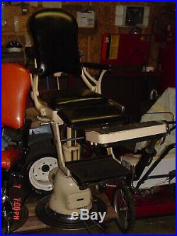 Vintage Ritter Model B Power Procedure Dental Examination Podiatry Chair LOT 3