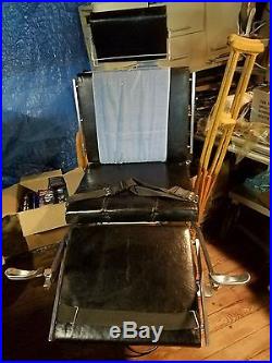 Vintage Ritter Motorized Table Chair Medical OB Tattoo Black Chair Model B