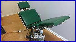Vintage Ritter multi-purpose Green Motorized Exam table Chair (Steam Punk) RARE
