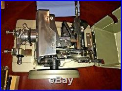 Vintage Rotary Microtome Model SMC-240 by Sterling Manufacturing Co. Working