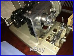Vintage Rotary Microtome Model SMC-240 by Sterling Manufacturing Co. Working