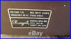 Vintage Royal 7572 Electric Hydraulic Dental Tattoo Facial Exam Chair