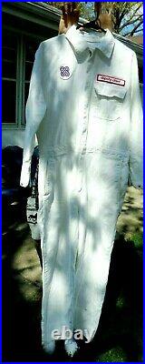Vintage Safety Equipment WHITE COVERALLS Fire Department Medical Kansas City MO