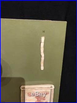 Vintage Somso Tapeworm Anatomical Model ZoS 116/3 Model-Board of the Tape-Worm
