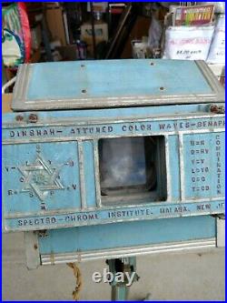 Vintage Spectro-ChromeTherapy Machine (Medical equipment) Dinshah P. Ghadialli
