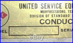 Vintage Stainless Steel Surgical Gurney/Hospital Stretcher Morgue-United Service