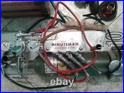 Vintage Stephenson minute man EMT resuscitator 1970 unit medical equipment see