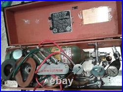 Vintage Stephenson minute man EMT resuscitator 1970 unit medical equipment see
