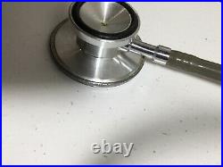 Vintage Stethoscope Gray Silvertone Made in Taiwan Doctor Medical Equipment