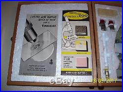 Vintage Tasco Zoom Deluxe High Quality Microscope Kit, 951-5, 120 Power, Boxed