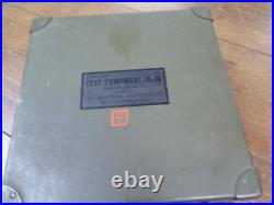 Vintage Test Equip IE-36 Signal Corps Chest CH-234 Military MEDICAL FIRST AID Vintage Test Equip IE-36 Signal Corps Chest CH-234 Military MEDICAL FIRST AID