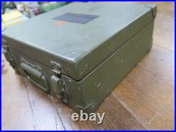 Vintage Test Equip IE-36 Signal Corps Chest CH-234 Military MEDICAL FIRST AID
