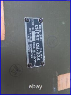 Vintage Test Equip IE-36 Signal Corps Chest CH-234 Military MEDICAL FIRST AID Vintage Test Equip IE-36 Signal Corps Chest CH-234 Military MEDICAL FIRST AID