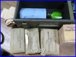 Vintage Test Equip IE-36 Signal Corps Chest CH-234 Military MEDICAL FIRST AID Vintage Test Equip IE-36 Signal Corps Chest CH-234 Military MEDICAL FIRST AID
