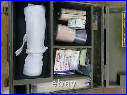 Vintage Test Equip IE-36 Signal Corps Chest CH-234 Military MEDICAL FIRST AID #2 Vintage Test Equip IE-36 Signal Corps Chest CH-234 Military MEDICAL FIRST AID #2