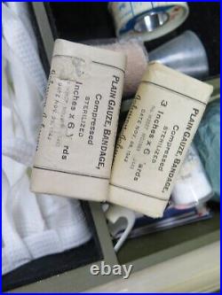 Vintage Test Equip IE-36 Signal Corps Chest CH-234 Military MEDICAL FIRST AID #2 Vintage Test Equip IE-36 Signal Corps Chest CH-234 Military MEDICAL FIRST AID #2